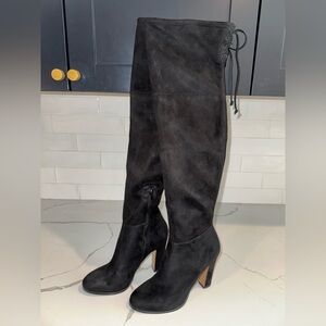 Elegant Black Over the Knee Boots 7 1/2 US Women’s Vince Camuto